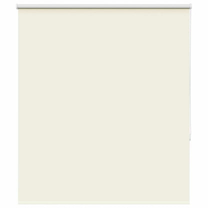 Verdunkelungsrollo Cremeweiß 140x130cm Stoffbreite 136,6cm