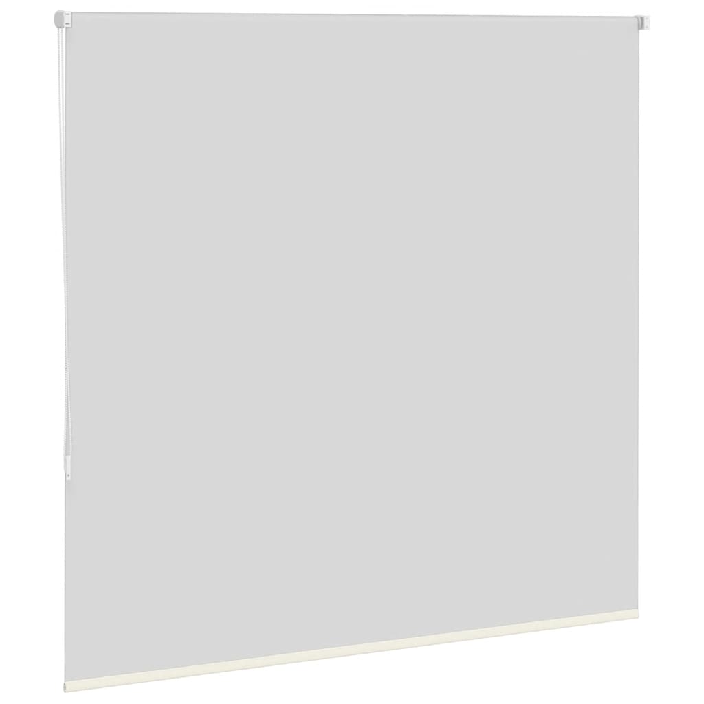 Verdunkelungsrollo Cremeweiß 165x130cm Stoffbreite 161,6cm