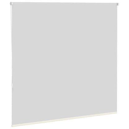 Verdunkelungsrollo Cremeweiß 165x130cm Stoffbreite 161,6cm