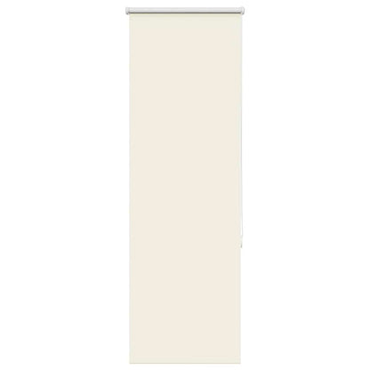 Verdunkelungsrollo Cremeweiß 45x150cm Stoffbreite 40,7 cm