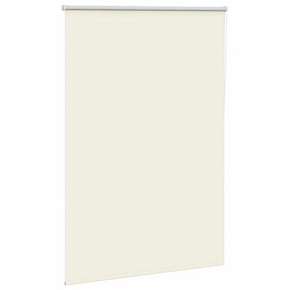 Verdunkelungsrollo Cremeweiß 90x150cm Stoffbreite 85,7 cm