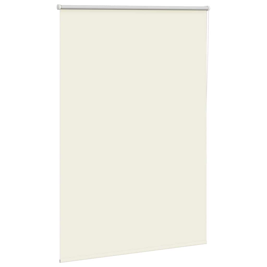 Verdunkelungsrollo Cremeweiß 95x150cm Stoffbreite 90,7 cm