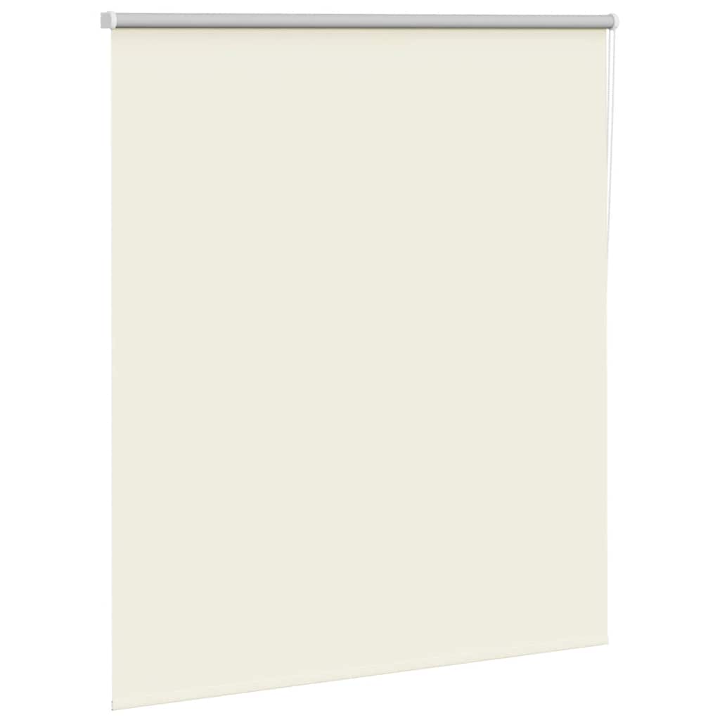 Verdunkelungsrollo Cremeweiß 120x150cm Stoffbreite 116,6cm