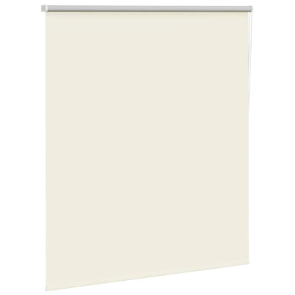 Verdunkelungsrollo Cremeweiß 135x150cm Stoffbreite 131,6cm
