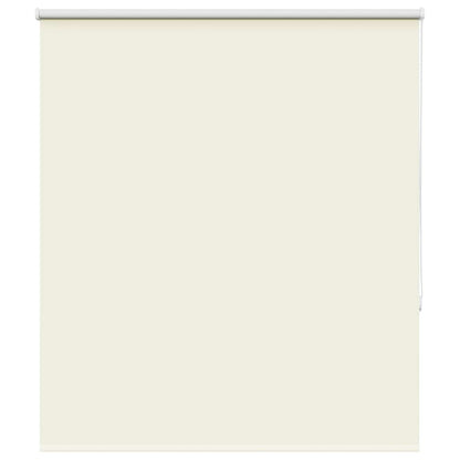 Verdunkelungsrollo Cremeweiß 140x150cm Stoffbreite 136,6cm