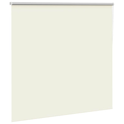 Verdunkelungsrollo Cremeweiß 160x150cm Stoffbreite 156,6cm