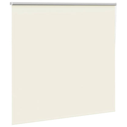 Verdunkelungsrollo Cremeweiß 165x150cm Stoffbreite 161,6cm