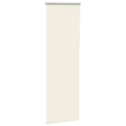 Verdunkelungsrollo Cremeweiß 40x175cm Stoffbreite 35,7 cm