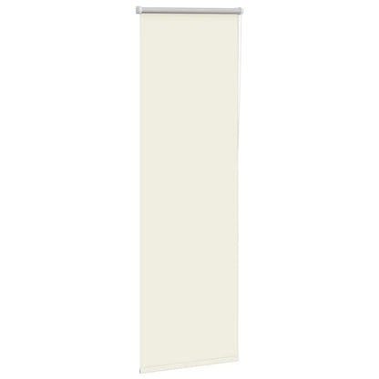 Verdunkelungsrollo Cremeweiß 60x175cm Stoffbreite 55,7 cm