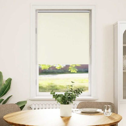 Verdunkelungsrollo Cremeweiß 65x175cm Stoffbreite 60,7 cm