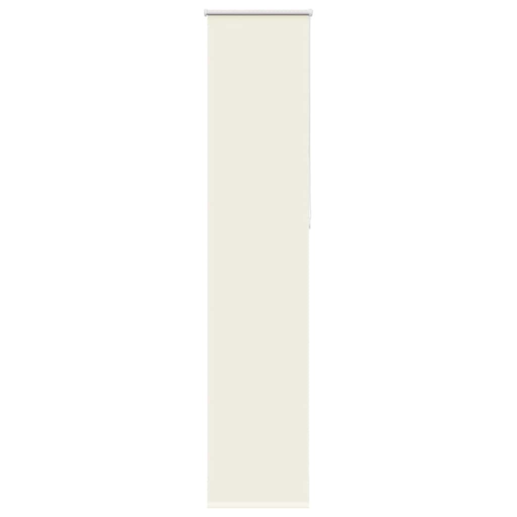 Verdunkelungsrollo Cremeweiß 50x210cm Stoffbreite 45,7 cm