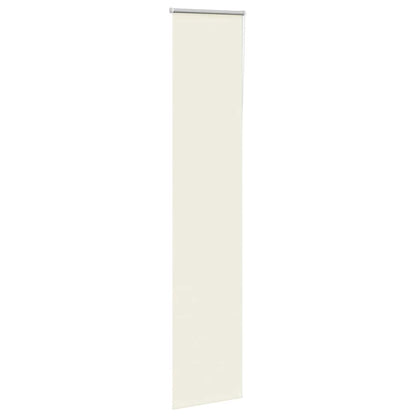 Verdunkelungsrollo Cremeweiß 60x210cm Stoffbreite 55,7 cm