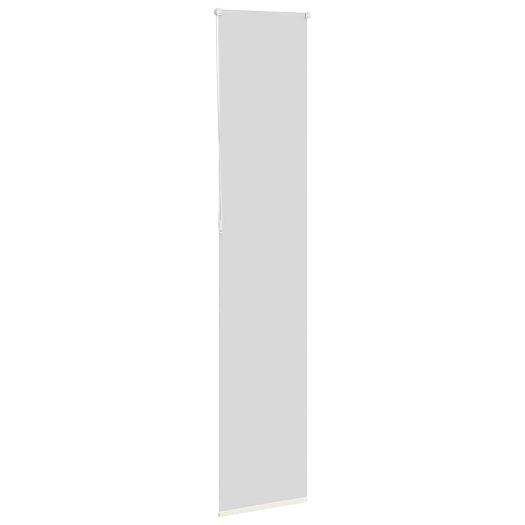 Verdunkelungsrollo Cremeweiß 60x210cm Stoffbreite 55,7 cm