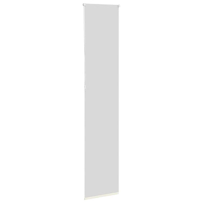 Verdunkelungsrollo Cremeweiß 60x210cm Stoffbreite 55,7 cm