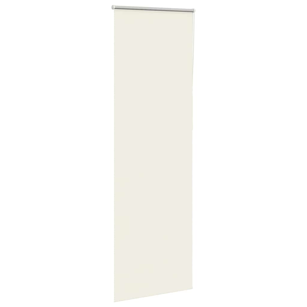 Verdunkelungsrollo Cremeweiß 70x210cm Stoffbreite 65,7 cm