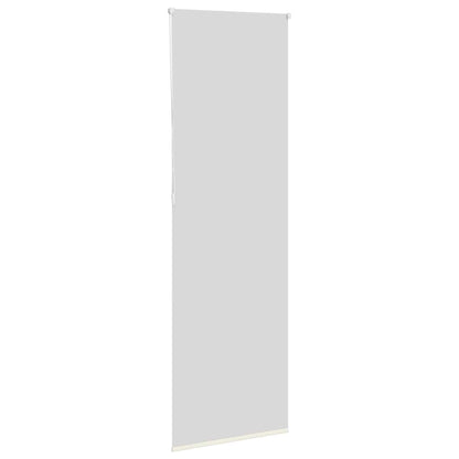 Verdunkelungsrollo Cremeweiß 70x210cm Stoffbreite 65,7 cm