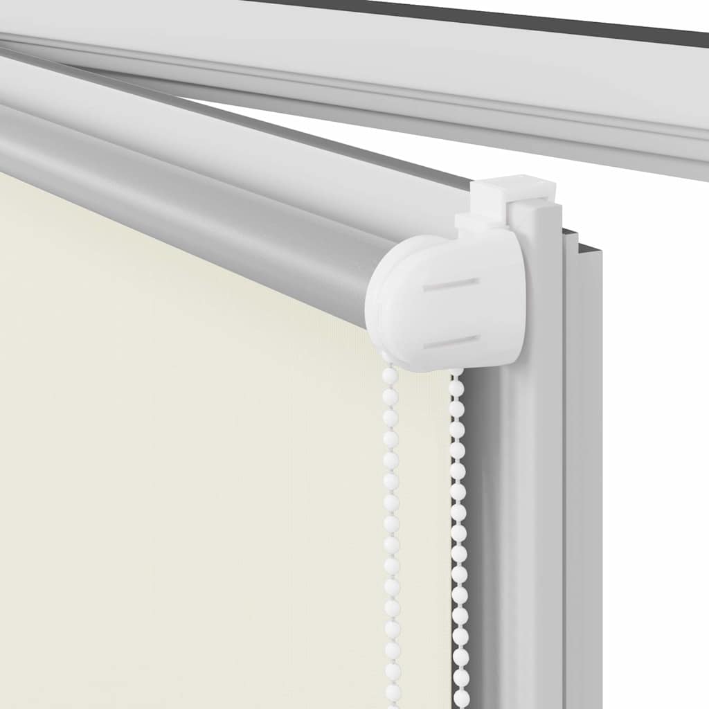 Verdunkelungsrollo Cremeweiß 90x210cm Stoffbreite 85,7 cm