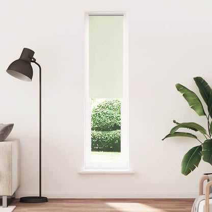 Verdunkelungsrollo Cremeweiß 60x230cm Stoffbreite 55,7 cm