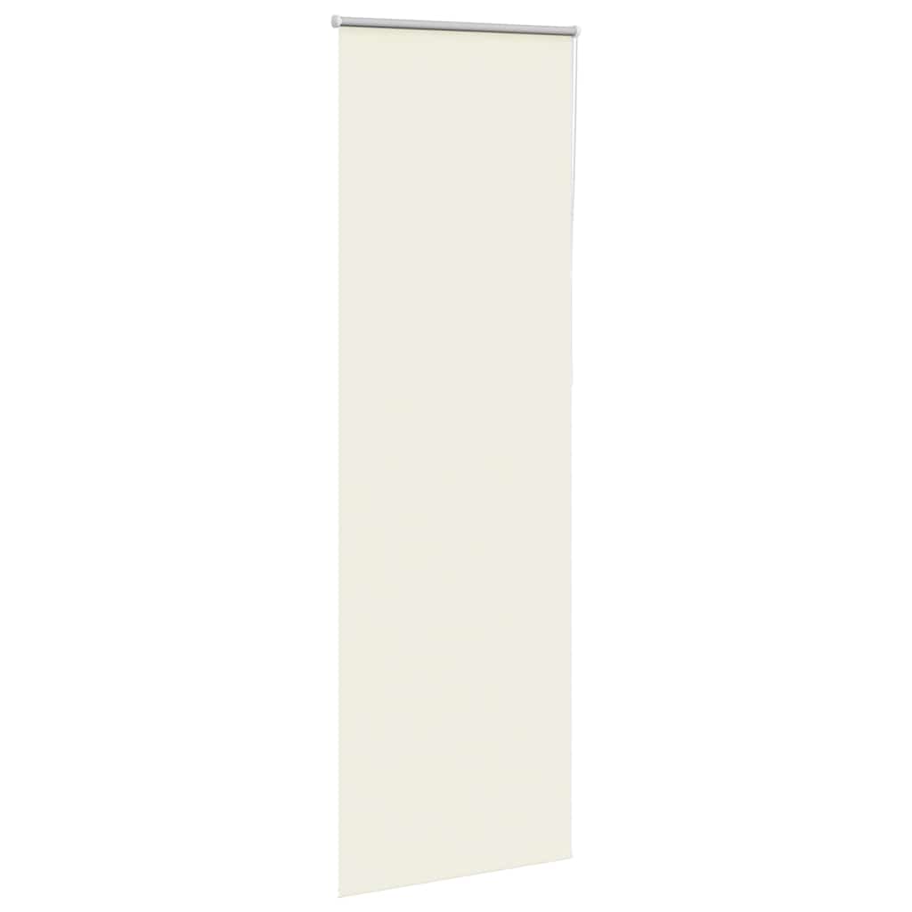 Verdunkelungsrollo Cremeweiß 75x230cm Stoffbreite 70,7 cm