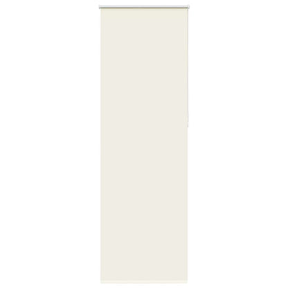Verdunkelungsrollo Cremeweiß 80x230cm Stoffbreite 75,7 cm
