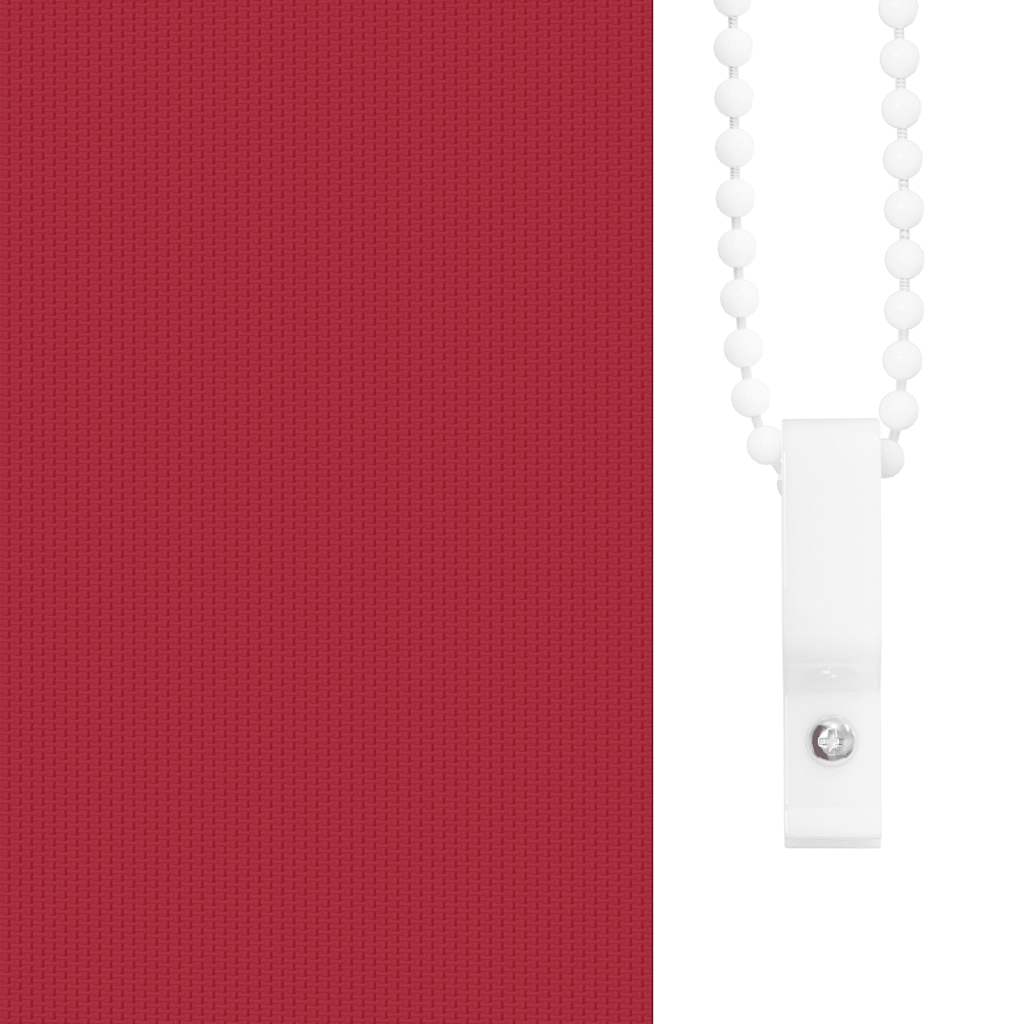 Verdunkelungsrollo Rot 120x150cm Stoffbreite 116,6cm Polyester