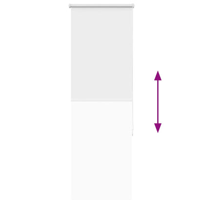Verdunkelungsrollo Weiß 60x130cm Stoffbreite 55,7 cm Polyester