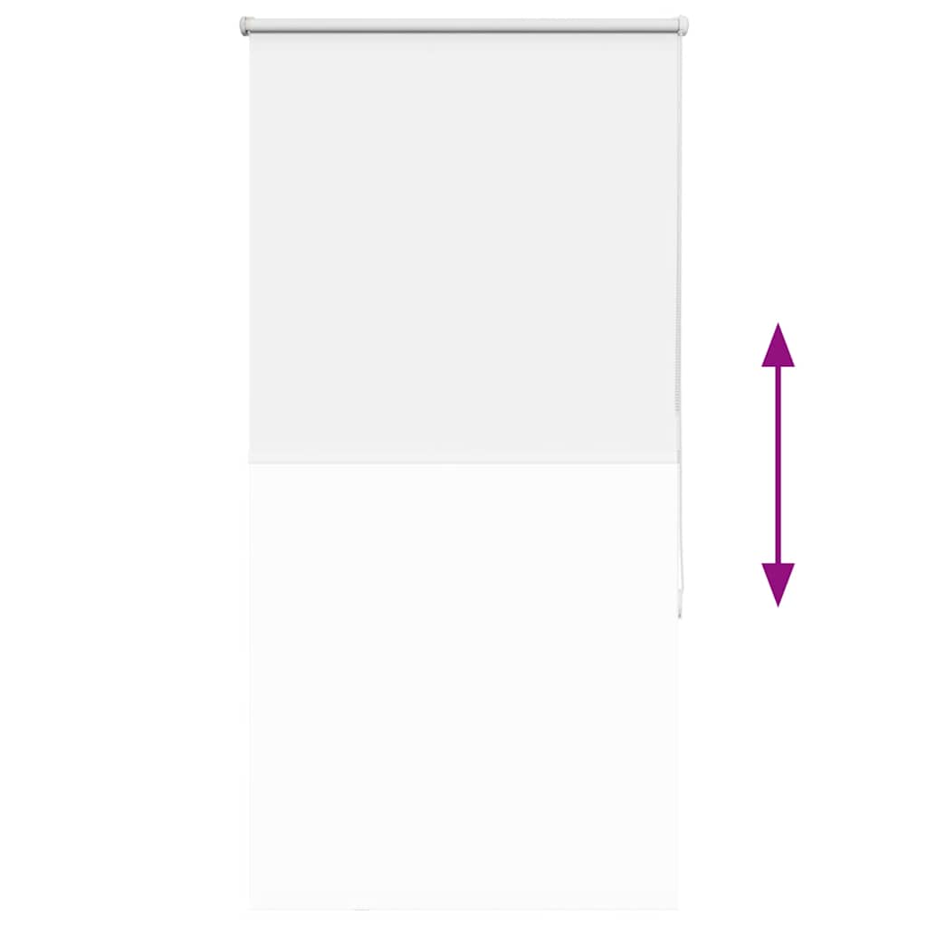 Verdunkelungsrollo Weiß 85x150cm Stoffbreite 80,7 cm Polyester