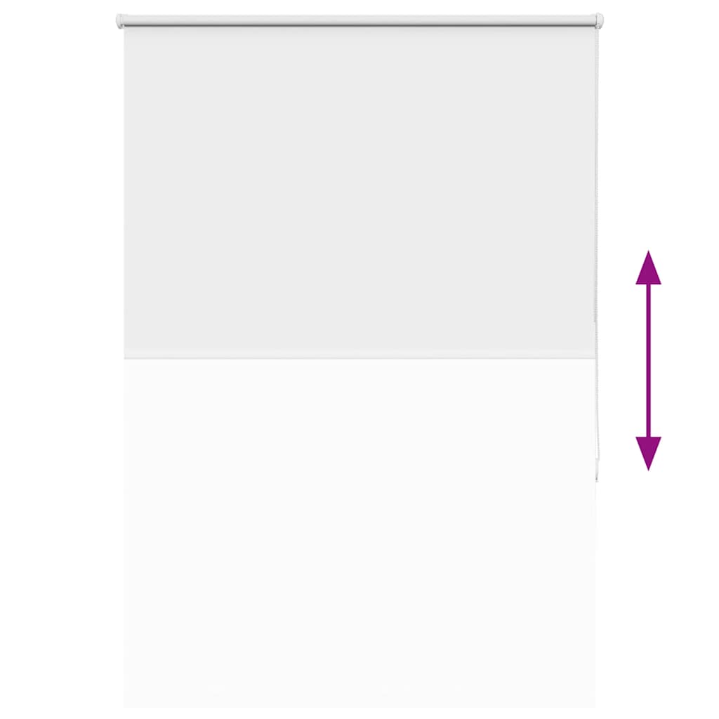 Verdunkelungsrollo Weiß 100x150cm Stoffbreite 95,7cm Polyester