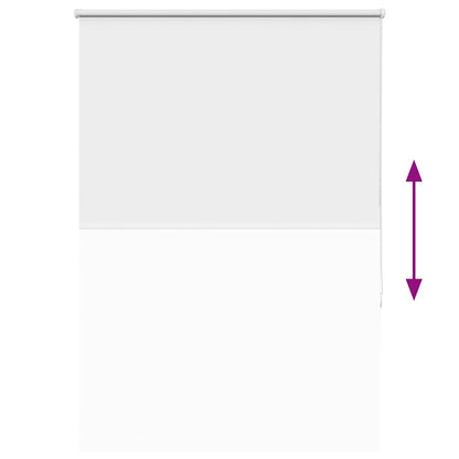 Verdunkelungsrollo Weiß 100x150cm Stoffbreite 95,7cm Polyester