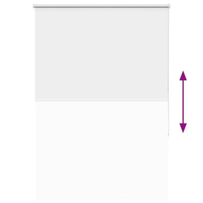 Verdunkelungsrollo Weiß 115x150cm Stoffbreite 110,7cm Polyester