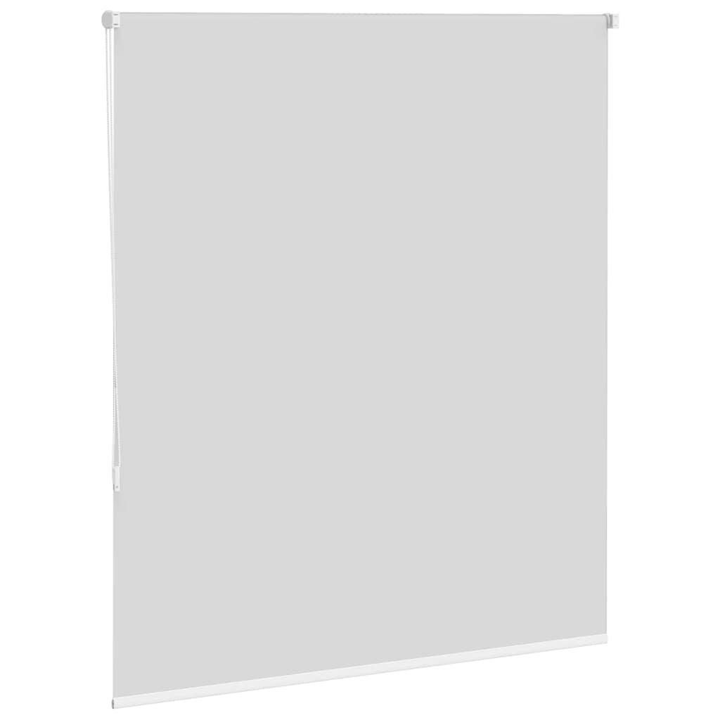 Verdunkelungsrollo Weiß 125x150cm Stoffbreite 121,6cm Polyester