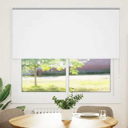 Verdunkelungsrollo Weiß 160x150cm Stoffbreite 156,6cm Polyester