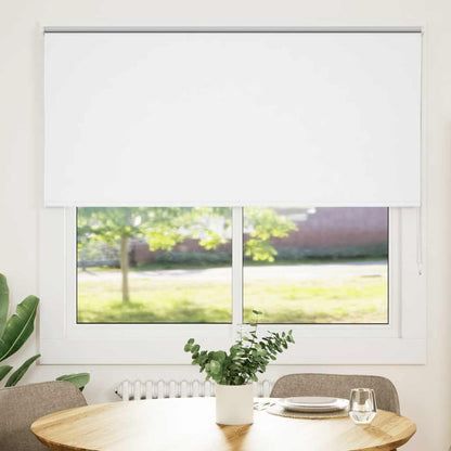 Verdunkelungsrollo Weiß 165x150cm Stoffbreite 161,6cm Polyester
