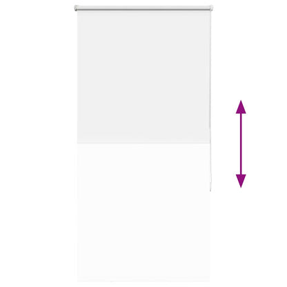 Verdunkelungsrollo Weiß 70x175cm Stoffbreite 65,7 cm Polyester