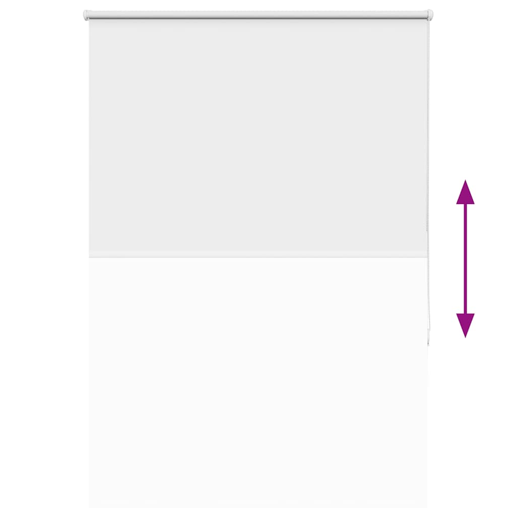 Verdunkelungsrollo Weiß 100x175cm Stoffbreite 95,7cm Polyester