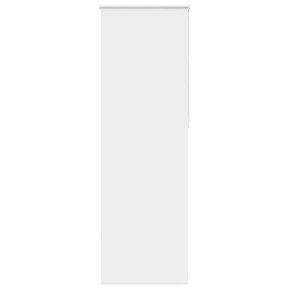 Verdunkelungsrollo Weiß 80x210cm Stoffbreite 75,7 cm Polyester