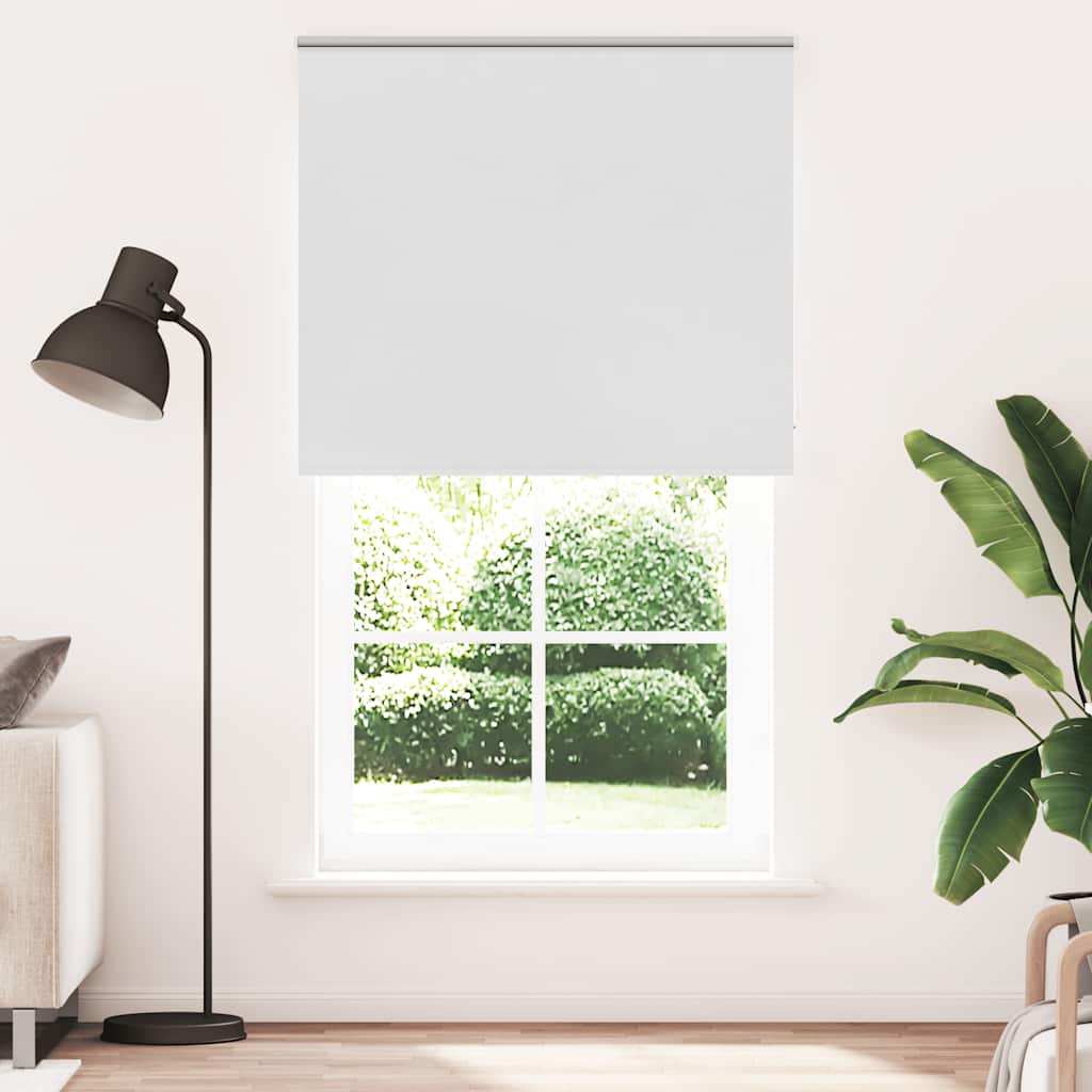 Verdunkelungsrollo Weiß 120x210 cm Stoffbreite 116,6 cm