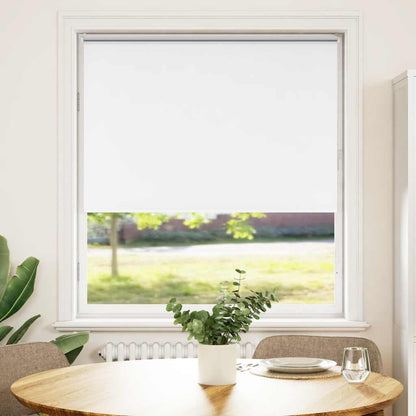 Verdunkelungsrollo Weiß 160x230cm Stoffbreite 156,6cm Polyester