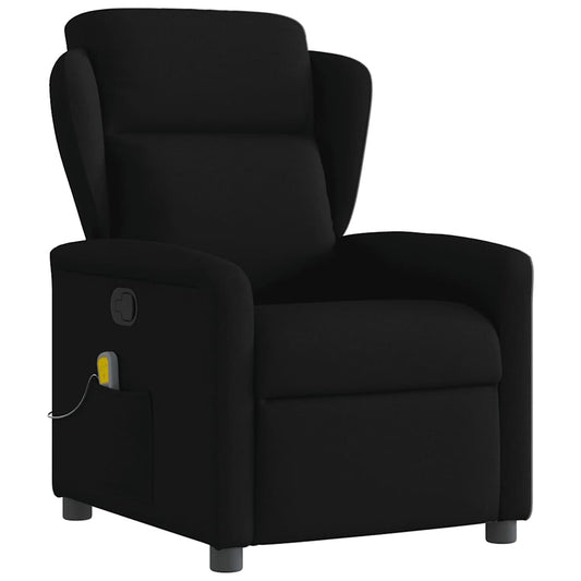 Fauteuil de massage tissu noir