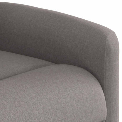 Relaxsessel Taupe Stoff