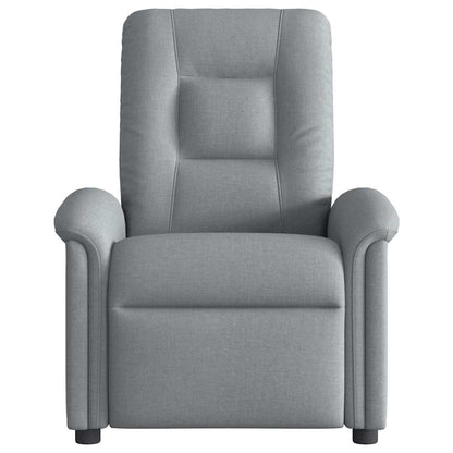 Relaxsessel Hellgrau Stoff