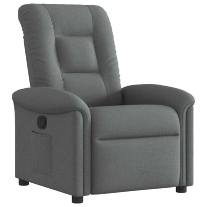 Relaxsessel Dunkelgrau Stoff