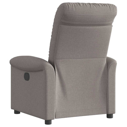 Relaxsessel Taupe Stoff
