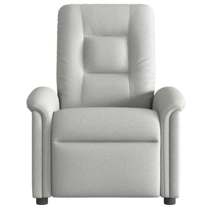 Massagesessel Wolkengrau Stoff