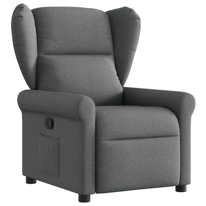 Relaxsessel Dunkelgrau Stoff