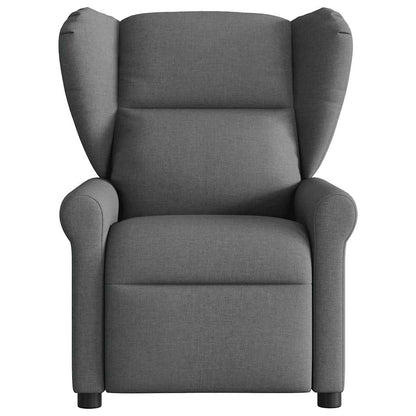 Relaxsessel Dunkelgrau Stoff