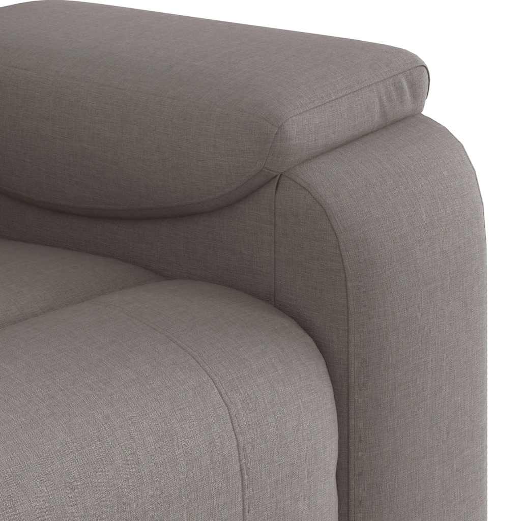 Relaxsessel Taupe Stoff