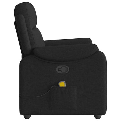 Massagesessel Schwarz Stoff