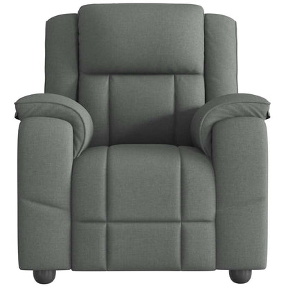 Relaxsessel Dunkelgrau Stoff