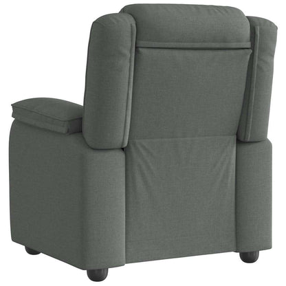 Relaxsessel Dunkelgrau Stoff